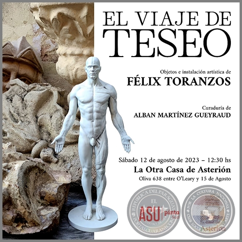 EL VIAJE DE TESEO - Objetos e instalación artística de Félix Toranzos - Sábado, 12 de Agosto de 2023